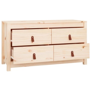 vidaXL Βοηθητικό Ντουλάπι 100x40x54cm από Μασίφ Ξύλο Πεύκου 1 τεμ.