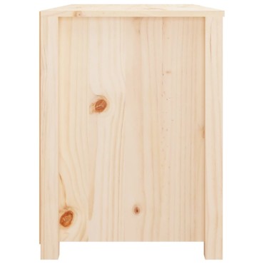 vidaXL Βοηθητικό Ντουλάπι 100x40x54cm από Μασίφ Ξύλο Πεύκου 1 τεμ.