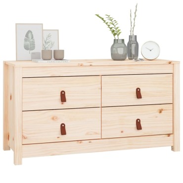 vidaXL Βοηθητικό Ντουλάπι 100x40x54cm από Μασίφ Ξύλο Πεύκου 1 τεμ.