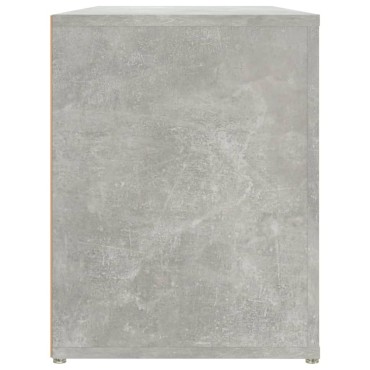 vidaXL Παπουτσοθήκη Γκρι Σκυροδέματος 100x35x45cm Επεξεργασμένο Ξύλο