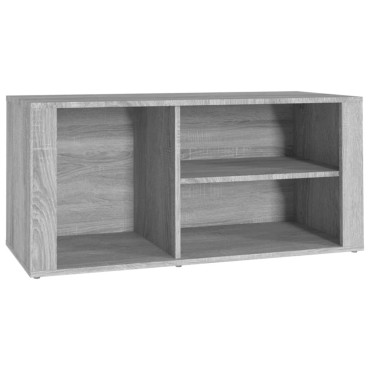 vidaXL Παπουτσοθήκη Γκρι Sonoma 100x35x45cm από Επεξεργασμένο Ξύλο