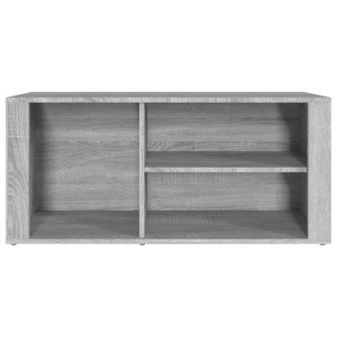 vidaXL Παπουτσοθήκη Γκρι Sonoma 100x35x45cm από Επεξεργασμένο Ξύλο