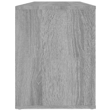 vidaXL Παπουτσοθήκη Γκρι Sonoma 100x35x45cm από Επεξεργασμένο Ξύλο