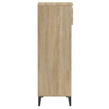 vidaXL Παπουτσοθήκη Sonoma Δρυς 40x36x105cm Επεξεργασμένο Ξύλο