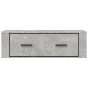 vidaXL Ντουλάπι Τηλεόρασης Κρεμ. Γκρι Σκυρ. 80x36x25cm Επεξ. Ξύλο