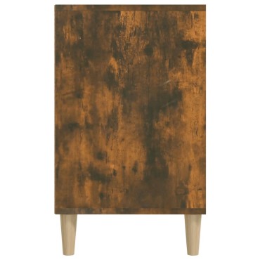 vidaXL Παπουτσοθήκη Καπνιστή Δρυς 102x36x60cm από Επεξεργασμένο Ξύλο