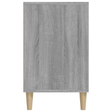 vidaXL Παπουτσοθήκη Γκρι Sonoma 102x36x60cm από Επεξεργασμένο Ξύλο