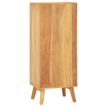 vidaXL Συρταριέρα 40x30x100cm από Μασίφ Ξύλο Teak 1 τεμ.