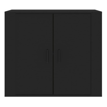 vidaXL Συρταριέρα Μαύρη 80x33x70cm από Επεξεργασμένο Ξύλο 1 τεμ.