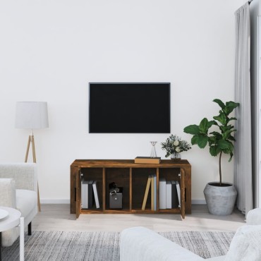 vidaXL Έπιπλο Τηλεόρασης Καπνιστή Δρυς 100x35x40cm Επεξ. Ξύλο