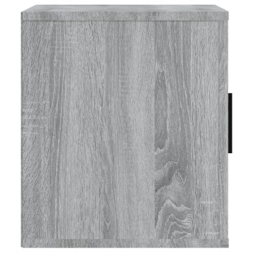 vidaXL Έπιπλο Τηλεόρασης Γκρι Sonoma 100x35x40cm από Επεξεργ. Ξύλο