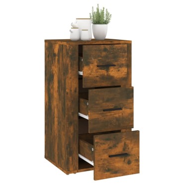 vidaXL Ντουλάπι Καπνιστή Δρυς 40x33x70cm από Επεξεργασμένο Ξύλο 1 τεμ.