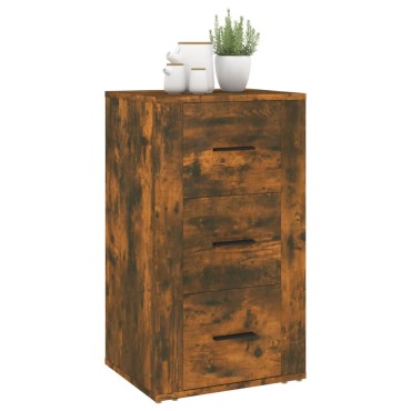 vidaXL Ντουλάπι Καπνιστή Δρυς 40x33x70cm από Επεξεργασμένο Ξύλο 1 τεμ.