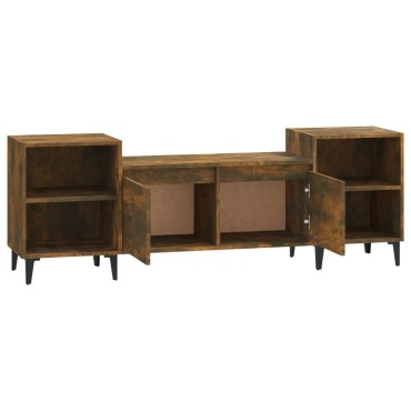 vidaXL Έπιπλο Τηλεόρασης Καπνιστή Δρυς 160x35x55cm Επεξ. Ξύλο