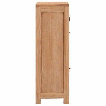 vidaXL Μπουφές 50x30x90cm από Μασίφ Ξύλο Teak 1 τεμ.