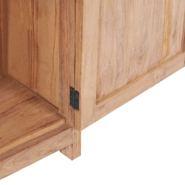 vidaXL Μπουφές 50x30x90cm από Μασίφ Ξύλο Teak 1 τεμ.