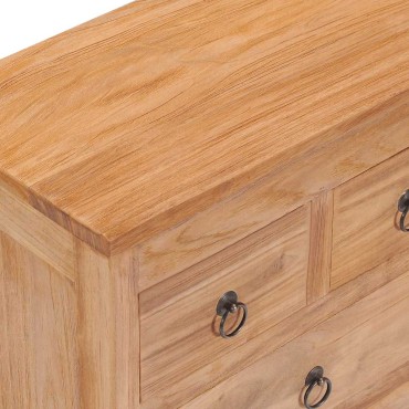 vidaXL Μπουφές 50x30x90cm από Μασίφ Ξύλο Teak 1 τεμ.
