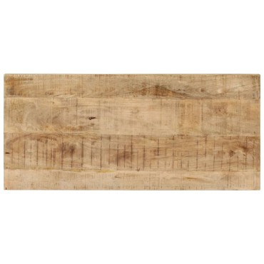 vidaXL Τραπεζαρία 110x50x76cm από Μασίφ Ξύλο Μάνγκο 1 τεμ.