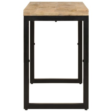 vidaXL Τραπεζαρία 110x50x76cm από Μασίφ Ξύλο Μάνγκο 1 τεμ.