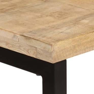vidaXL Τραπεζαρία 110x50x76cm από Μασίφ Ξύλο Μάνγκο 1 τεμ.