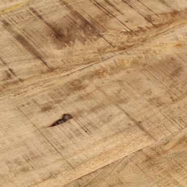 vidaXL Τραπεζαρία 110x50x76cm από Μασίφ Ξύλο Μάνγκο 1 τεμ.