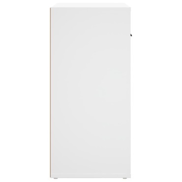 vidaXL Ντουλάπι Λευκό 80x33x70cm από Επεξεργασμένο Ξύλο 1 τεμ.