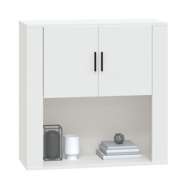 vidaXL Ντουλάπι Τοίχου Λευκό 80x33x80cm από Επεξεργασμένο Ξύλο 1 τεμ.