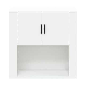 vidaXL Ντουλάπι Τοίχου Λευκό 80x33x80cm από Επεξεργασμένο Ξύλο 1 τεμ.