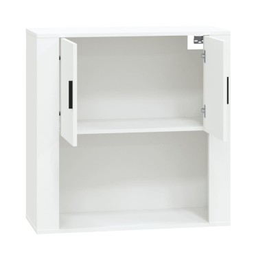 vidaXL Ντουλάπι Τοίχου Λευκό 80x33x80cm από Επεξεργασμένο Ξύλο 1 τεμ.