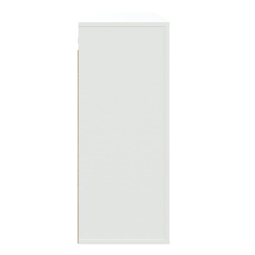 vidaXL Ντουλάπι Τοίχου Λευκό 80x33x80cm από Επεξεργασμένο Ξύλο 1 τεμ.