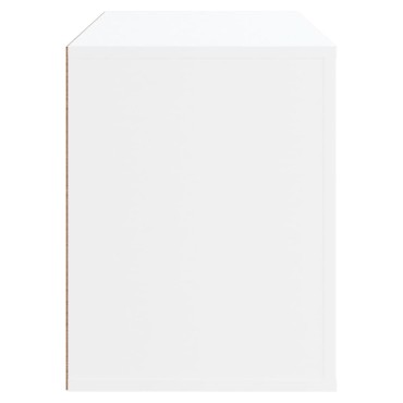 vidaXL Παπουτσοθήκη Λευκή 80x35x45cm από Επεξεργασμένο Ξύλο