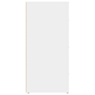 vidaXL Συρταριέρα Λευκή 40x33x70cm από Επεξεργασμένο Ξύλο 1 τεμ.