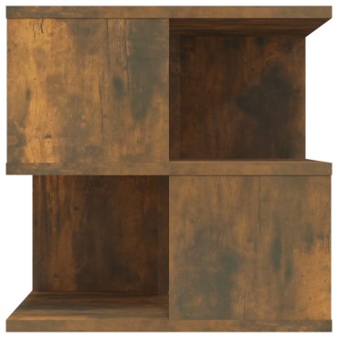 vidaXL Βοηθητικό Τραπέζι Καπνιστή Δρυς 40x40x40cm Επεξεργασμένο Ξύλο 1 τεμ.