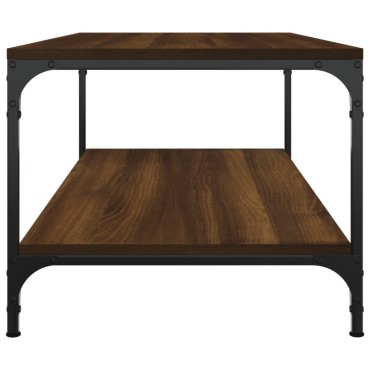 vidaXL Τραπεζάκι Σαλονιού Καφέ Δρυς100x50x40cm Επεξεργασμένο Ξύλο 1 τεμ.