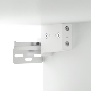 vidaXL Συρταριέρα Λευκή 80x33x70cm από Επεξεργασμένο Ξύλο 1 τεμ.