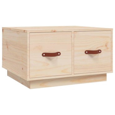 vidaXL Τραπεζάκι Σαλονιού 60x53x35cm από Μασίφ Ξύλο Πεύκου 1 τεμ.