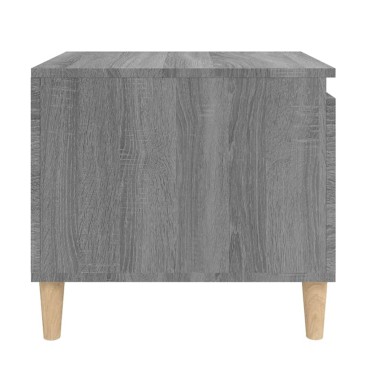 vidaXL Τραπεζάκι Σαλονιού Γκρι Sonoma 100x50x45cm Επεξεργασμένο Ξύλο 1 τεμ.