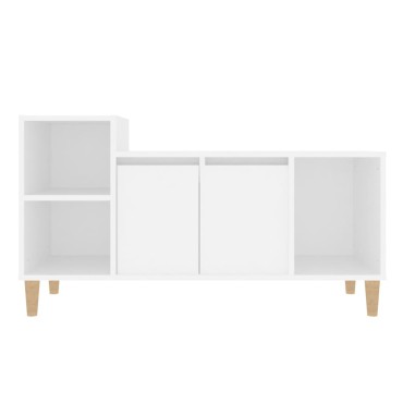 vidaXL Έπιπλο Τηλεόρασης Λευκό 100x35x55cm Επεξ. Ξύλο