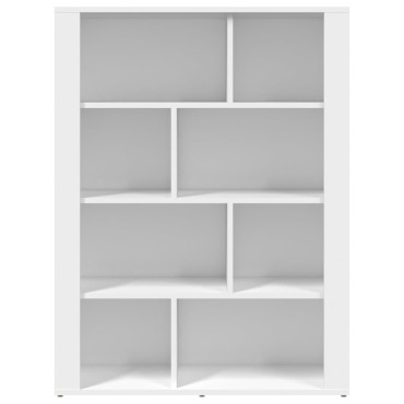 vidaXL Ντουλάπι Λευκό 80x30x106cm από Επεξεργασμένο Ξύλο 1 τεμ.