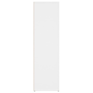 vidaXL Ντουλάπι Λευκό 80x30x106cm από Επεξεργασμένο Ξύλο 1 τεμ.