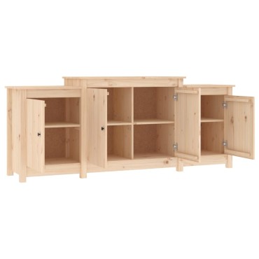 vidaXL Μπουφές 164x37x68cm από Μασίφ Ξύλο Πεύκου 1 τεμ.