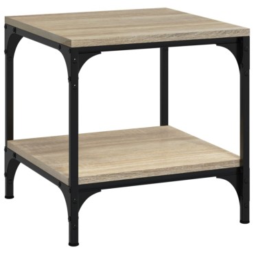 vidaXL Τραπεζάκια Σαλονιού 2 τεμ. Sonoma Δρυς 40x40x40cm Επεξ. Ξύλο