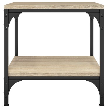 vidaXL Τραπεζάκια Σαλονιού 2 τεμ. Sonoma Δρυς 40x40x40cm Επεξ. Ξύλο