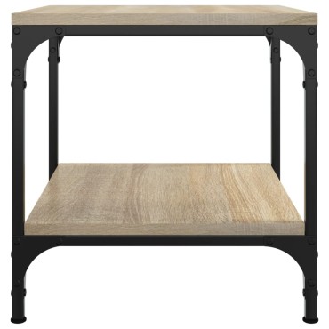 vidaXL Τραπεζάκια Σαλονιού 2 τεμ. Sonoma Δρυς 40x40x40cm Επεξ. Ξύλο