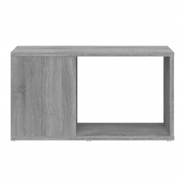 vidaXL Έπιπλο Τηλεόρασης Γκρι Sonoma 60x24x32cm Επεξεργασμένο Ξύλο