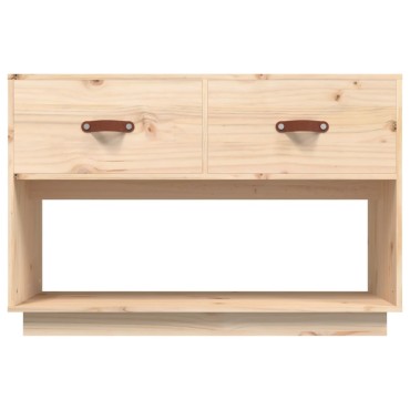 vidaXL Έπιπλο Τηλεόρασης 90x40x60cm από Μασίφ Ξύλο Πεύκου