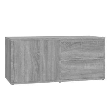 vidaXL Έπιπλο Τηλεόρασης Γκρι Sonoma 80x34x36cm από Επεξεργ. Ξύλο