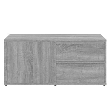 vidaXL Έπιπλο Τηλεόρασης Γκρι Sonoma 80x34x36cm από Επεξεργ. Ξύλο