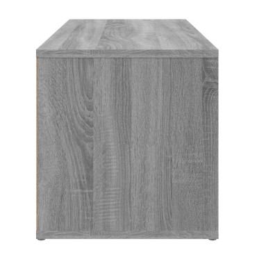 vidaXL Έπιπλο Τηλεόρασης Γκρι Sonoma 80x34x36cm από Επεξεργ. Ξύλο