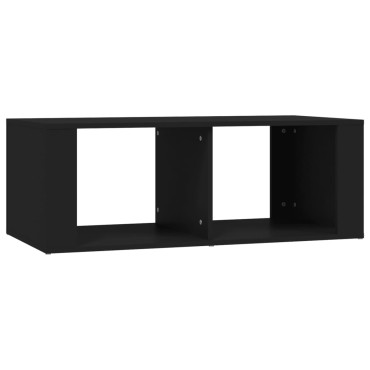 vidaXL Τραπεζάκι Σαλονιού Μαύρο 100x50x36cm από Επεξεργασμένο Ξύλο 1 τεμ.